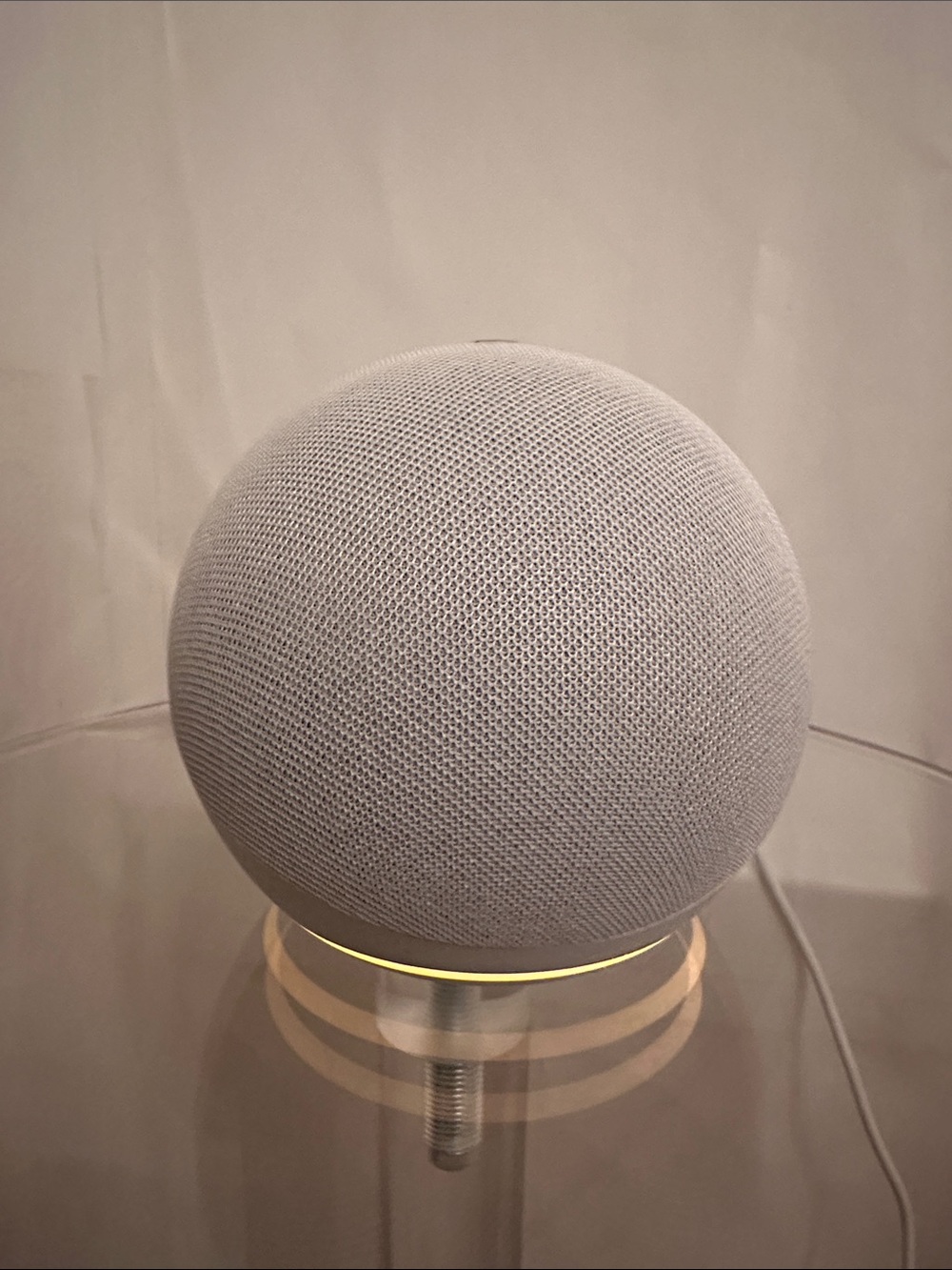 Amazon Echo Dot (4th Gen) | Smart speaker with Alexa | Glacier White